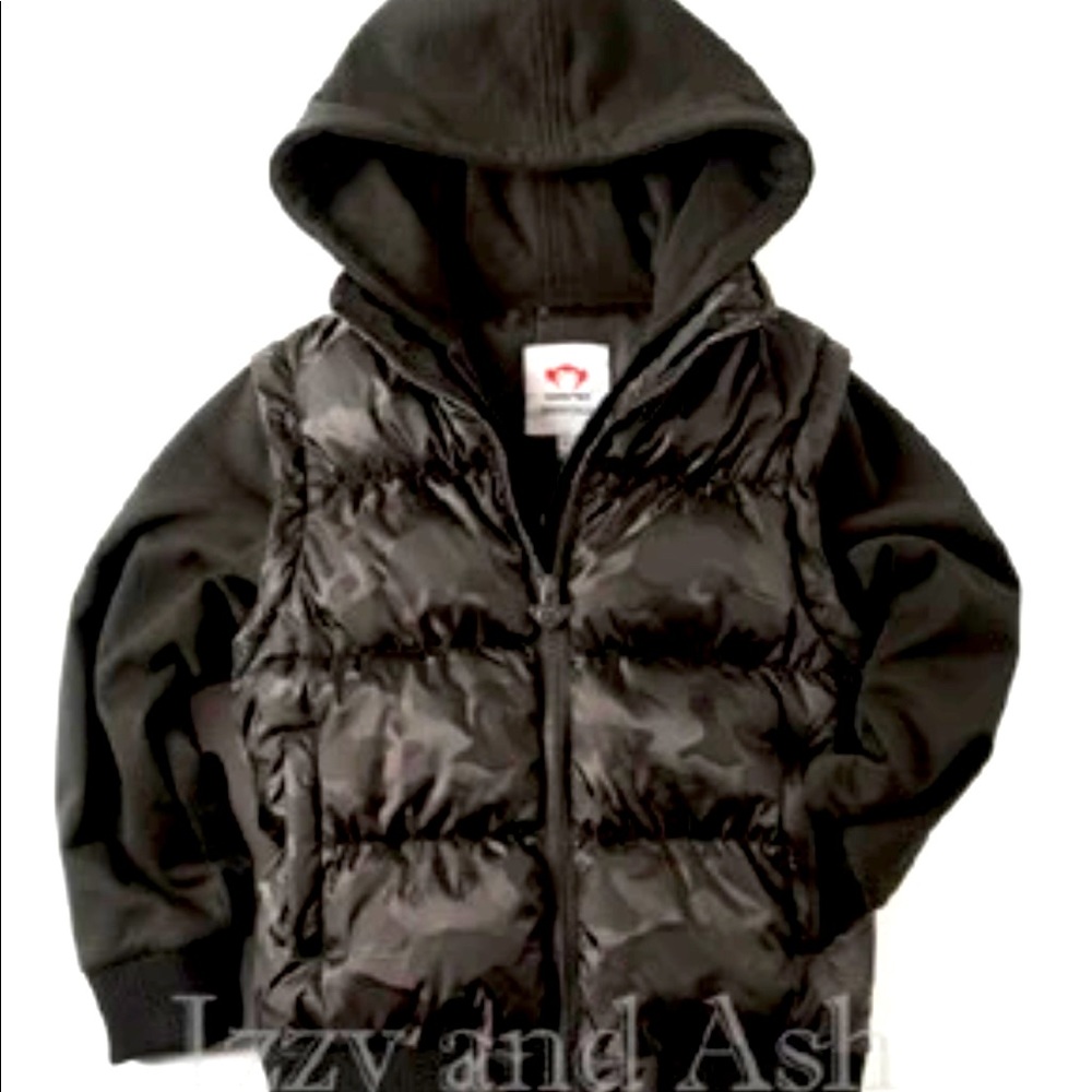 Appaman hoodie with removable sleeves size 7